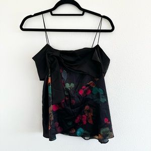 NWT Anthropologie Hutch Blouse Floral Sleeveless